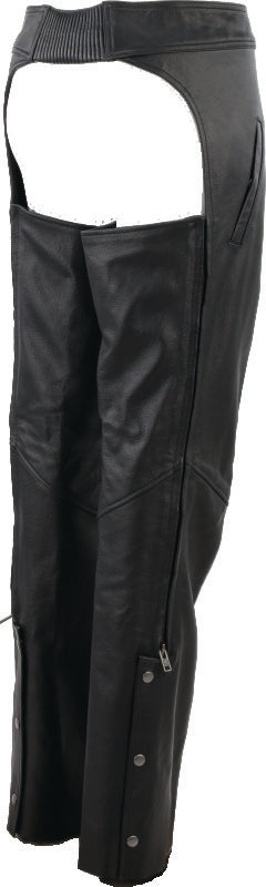 Kuryakyn Leather By River Road Plains Leather Chaps Black Womens - Small 094425 094425 User 1