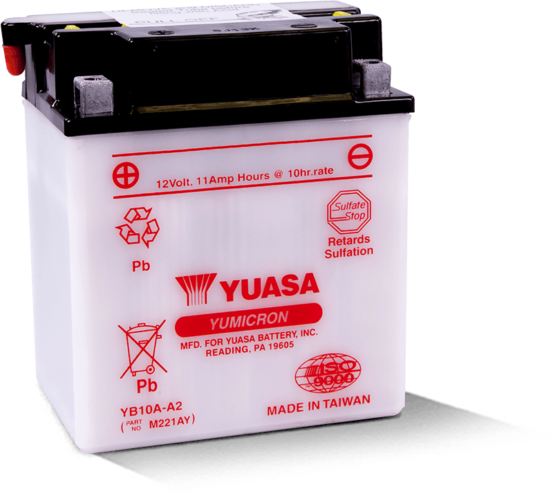 Yuasa Battery Yuasa YB10A-A2 Yumicron 12 Volt Battery YUAM221AY YUAM221AY User 1