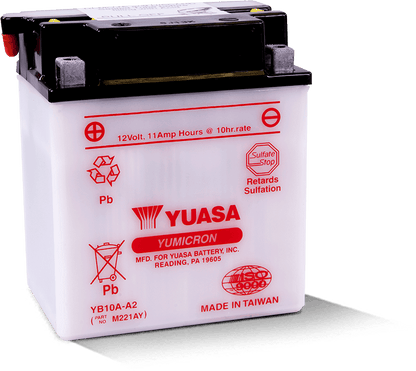 Yuasa Battery Yuasa YB10A-A2 Yumicron 12 Volt Battery YUAM221AY YUAM221AY User 1