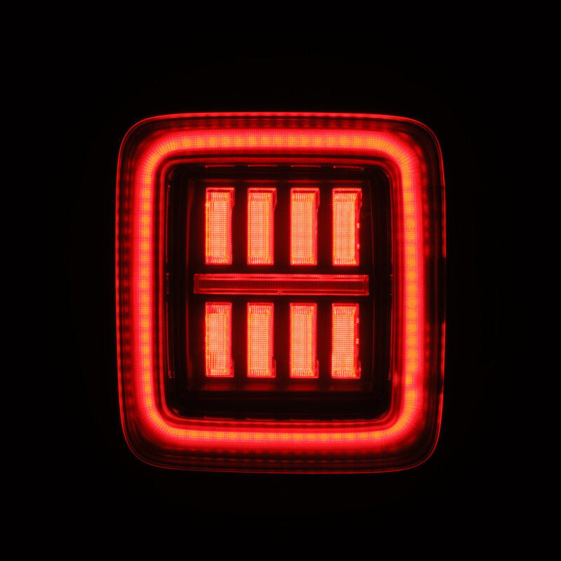 AlphaRex 18-23 Jeep Wrangler JL NOVA Prismatic LED Taillights Black-Red 602020 602020 User 7