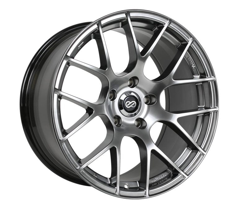 Enkei Raijin Wheel Hyper Silver 18x8.5 +42 5x112 467-885-4442HS Photo - Primary