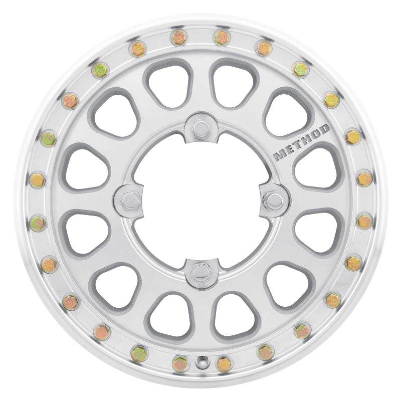Method Race Wheels MR401-R UTV Beadlock Wheel Raw Machined 15x5 +46 4x136 MR40155047346B2 Photo - Close Up