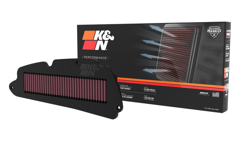 K&N Engineering K&N 21-22 Honda Forza 300/350 Replacement Air Filter HA-3521 HA-3521 Photo - out of package