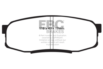 EBC Disc Brake Pad Set ED91816 Photo - Primary