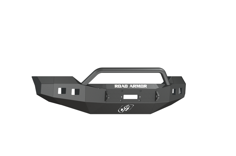 Road Armor 11-16 Ford F-250 Stealth Front Winch Bumper w/Pre-Runner Guard - Tex Blk 611R4B 611R4B Photo - Primary
