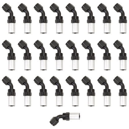 Russell Performance -4 AN Proclassic Crimp 45 Degree End (O.D. 0.450) (Qty. 25) 610418 610418 Photo - Primary