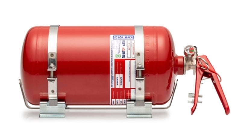Sparco 4.25 Liter Mechanical Steel Extinguisher System 014772MSL 014772MSL Photo - Primary