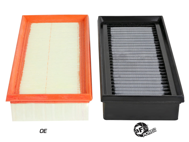 aFe Magnum FLOW Pro DRY S OE Replacement Filter 15-19 Mercedes C63 AMG 4.0L TT (Pair) 31-10289-MA 31-10289-MA Photo - Unmounted