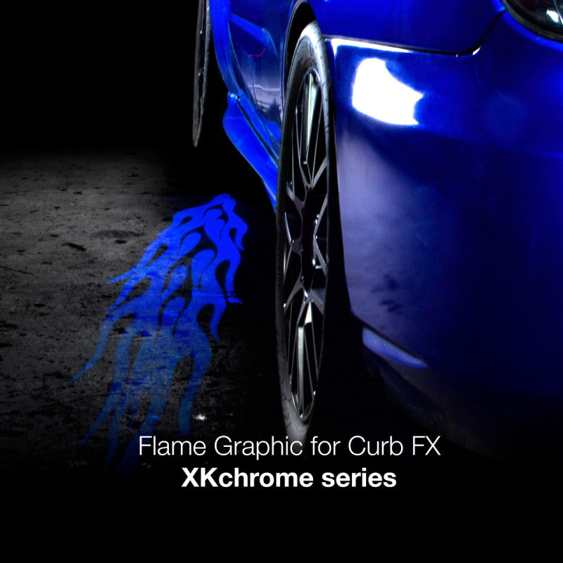 XKGLOW Curbfx 2-Pc Flame Optic XK-CFX-FILM-FLAME