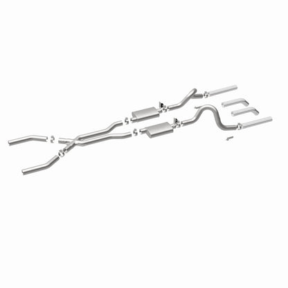MagnaFlow Ford Mustang Street Series Crossmember-Back Performance Exhaust System 15819 360 Degree Image Set