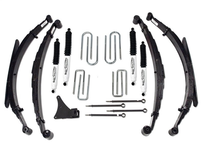 Tuff Country 86-97 Ford F-350 4x4 Standard & Crewcab 4in Lift Kit w/Rear Leaf Springs (No Shocks) 24831K