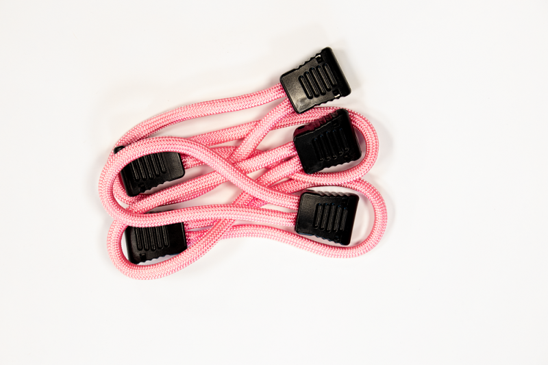 Fishbone Offroad Paracord Zipper Pulls 5 Pcs Baby Pink FB51279-Q