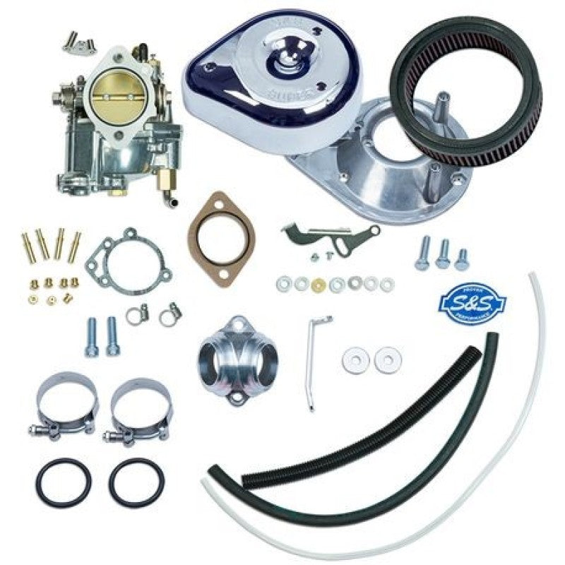 S&S Cycle Super E Carb Kit 66-E74B.T 11-0402