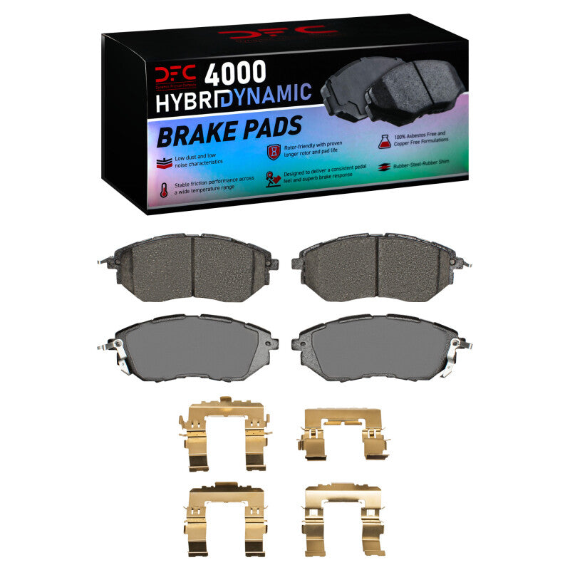 DFC DFC 4000 HybriDynamic Brake Pads Brakes, Rotors & Pads Brake Pads - OE main image
