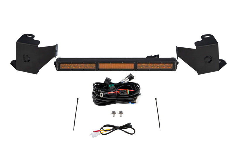 Diode Dynamics 2022 Toyota Tundra Stealth Bumper Light Bar Kit - Amber Combo DD7413 DD7413 Photo - Primary