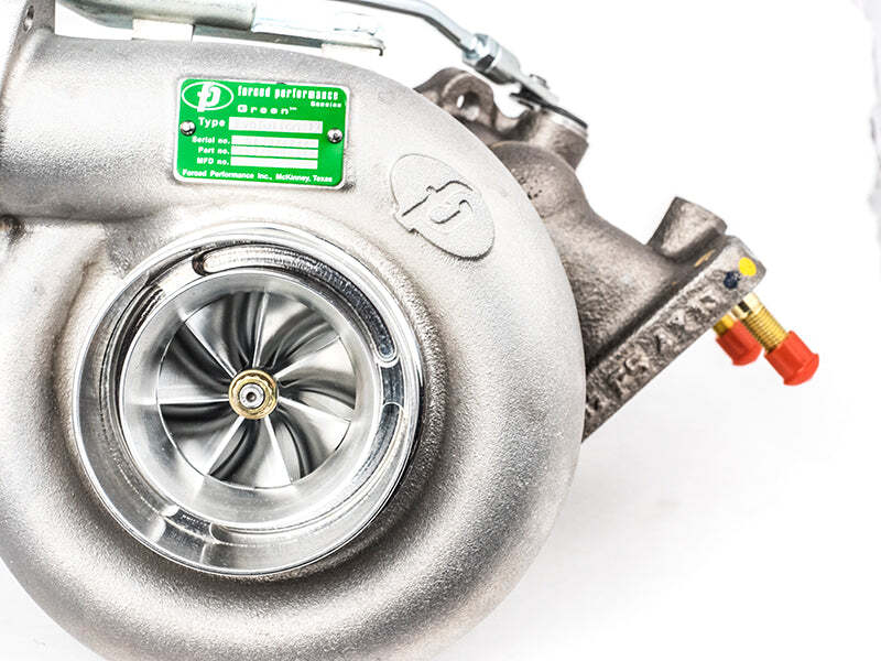Forced Performance Mitsubishi Evo 9 Green FP54 Turbo BB Black Housing w/18PSI WG (Drop Ship Only) 2005104-0502010 2005104-0502010 Photo - Primary