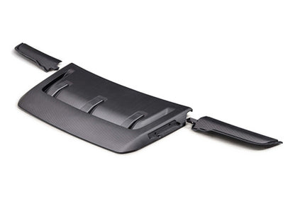Ford Racing 21-24 F-150 Raptor Carbon Fiber Hood Vent & Trim - Matte M-16628-FM M-16628-FM User 1