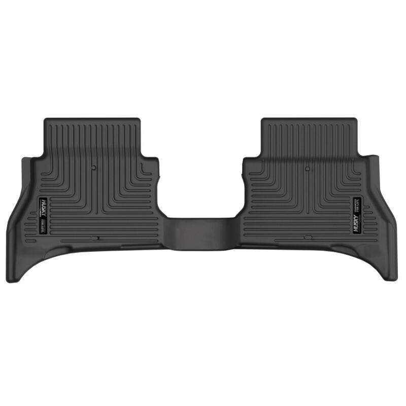 Husky Liners 21-22 Jeep Wrangler UL Rubicon 4xe Hybrid WeatherBeater 2nd Seat Floor Liner - Black 14081 14081 Photo - Primary