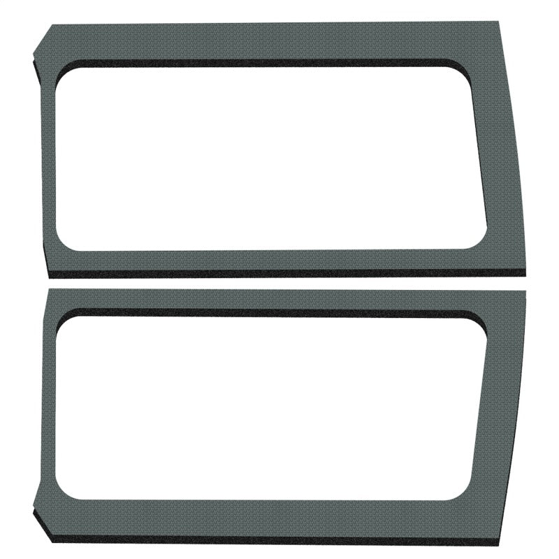 DEI 2019+ Jeep Wrangler JL 2DR Side Window Kit - Gray 50269 50269 Photo - Primary