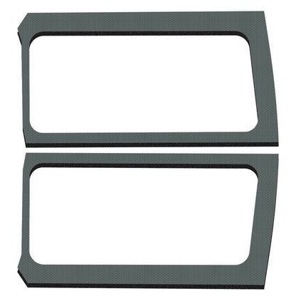 DEI 2019+ Jeep Wrangler JL 2DR Side Window Kit - Gray 50269 50269 Photo - Primary