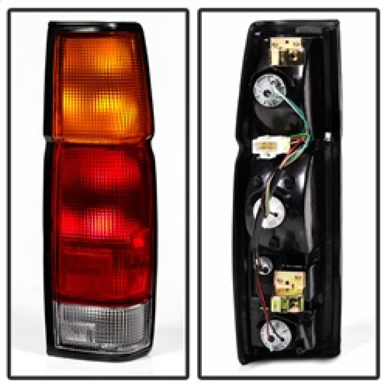 SPYDER Xtune Nissan Hardbody Pickup/D21 1986-1997 Tail Lights OEM ALT-JH-NP86-OE-RC 9034213 9034213 Photo - Unmounted