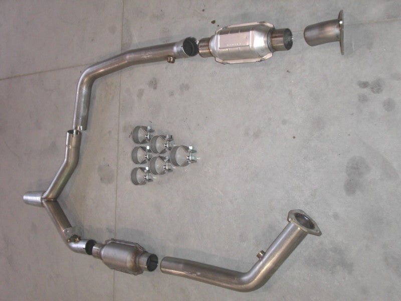 Stainless Works Chevy Camaro / Firebird 2000-02 Exhaust Catted CA0002DC CA0002DC Photo - Primary