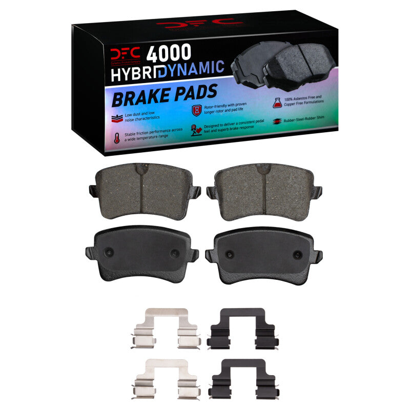 DFC DFC 4000 HybriDynamic Brake Pads Brakes, Rotors & Pads Brake Pads - OE main image