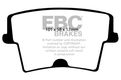 EBC Disc Brake Pad Set DP41722R Photo - Primary