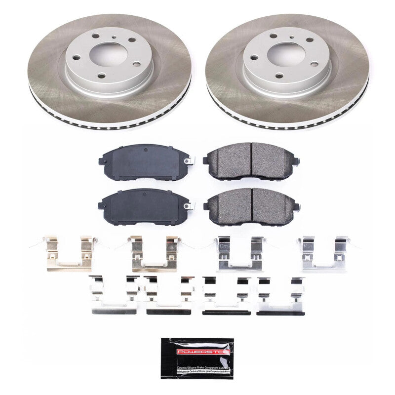 PowerStop Power Stop 03-05 Nissan 350Z Front Semi-Coated Rotor Kit SC3140 SC3140 Photo - Primary