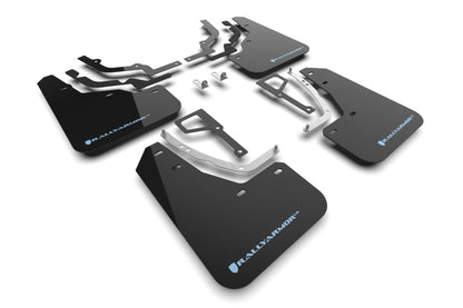 Rally Armor 2025+ Hyundai Ioniq 5 N Black Mud Flap w/ Light Blue Logo MF117-UR-BLK-PBL MF117-UR-BLK-PBL User 1