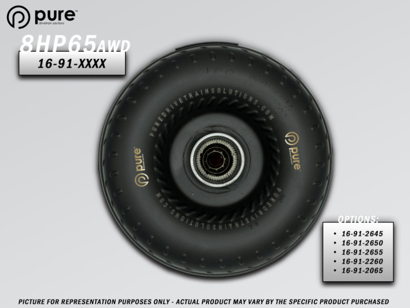 Pure Drivetrain Solutions PDS Billet Race Torque Converter Drivetrain Torque Converters main image