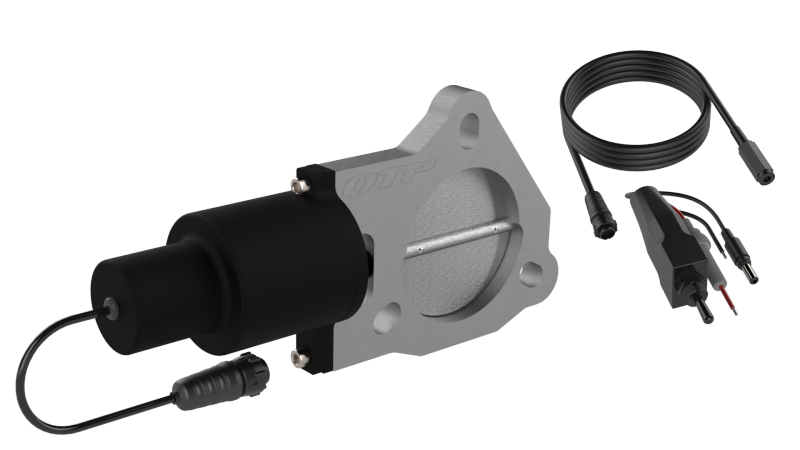 QTP 3in Bolt-On QTEC Electric Cutout Valve for Borla Exhausts - Single QTEC30B QTEC30B Photo - Primary