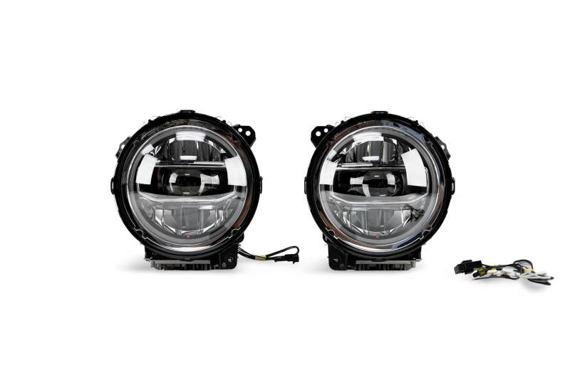 DV8 Offroad 2018+ Jeep Wrangler JL/Gladiator LED Projector Headlights HLCJL-01 HLCJL-01 Photo - Unmounted