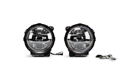 DV8 Offroad 2018+ Jeep Wrangler JL/Gladiator LED Projector Headlights HLCJL-01 HLCJL-01 Photo - Unmounted