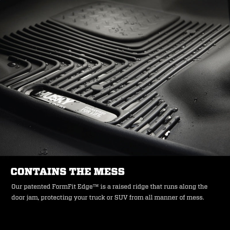 Husky Liners 17-19 Ford F-250 Super Duty CC w/Storage Box Front & 2nd Seat X-Act Floor Liners 53388 53388 Photo - Mounted