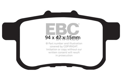 EBC Disc Brake Pad Set UD1336 Photo - Primary