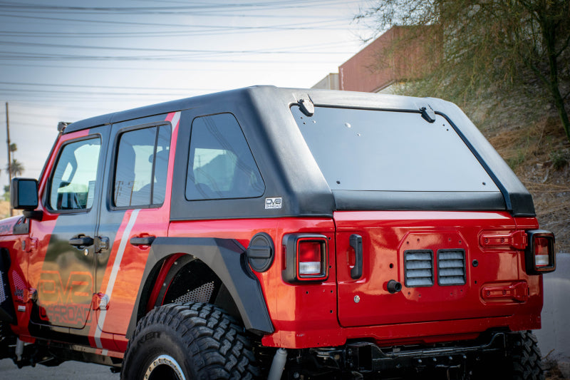 DV8 Offroad 2018+ Jeep Wrangler JL Unlimited Fastback Hard Top HTJLFB-B HTJLFB-B Photo - Mounted