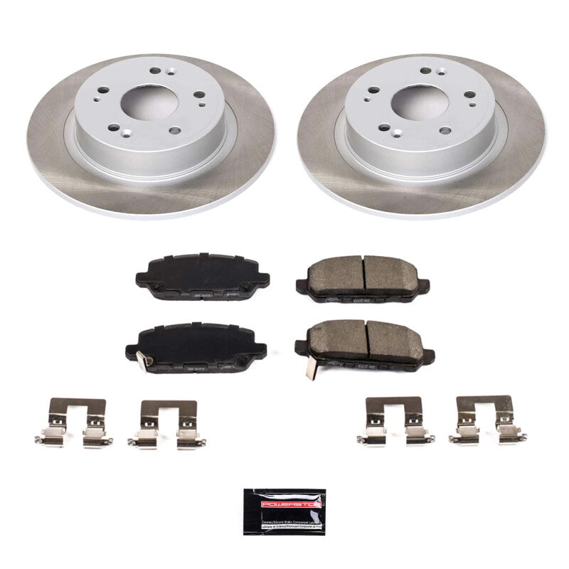 PowerStop Power Stop 16-22 Honda HR-V Rear Semi-Coated Rotor Kit SC7340 SC7340 Photo - Primary