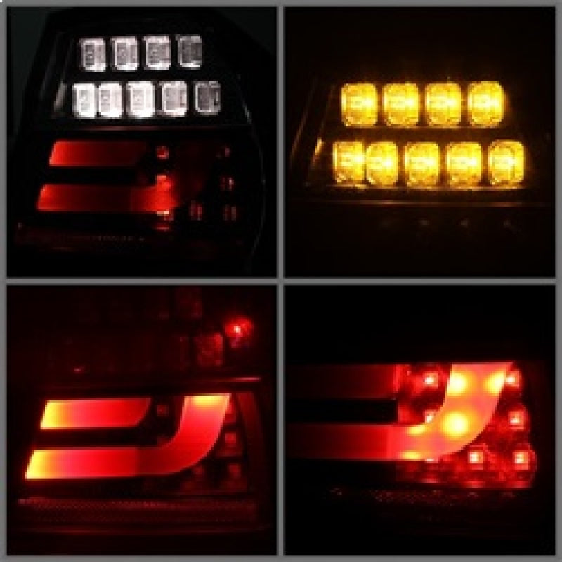 Spyder BMW E90 3-Series 06-08 4Dr LED Indicator LED Tail Lights Blk ALT-YD-BE9006-LBLED-G2-BK 5071958 5071958 Photo - Unmounted