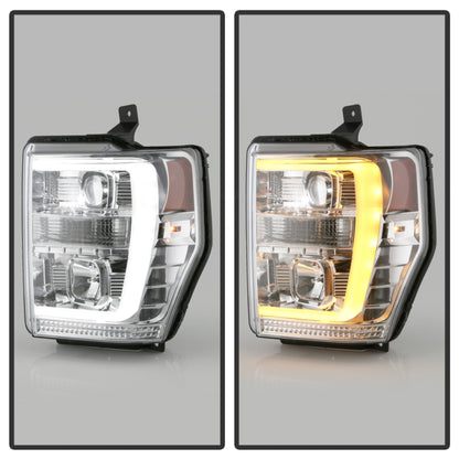 Spyder Ford F-250/350/450 08-10 V2 High-Power LED Headlights-Switch Back-Chrome PRO-YD-FS08PL-SBLB-C 5087744 5087744 User 6