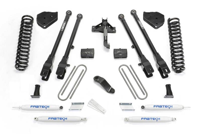 Fabtech 4" Link System w/ Performance Shocks K2254 Photo - Primary