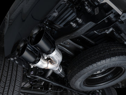 AWE Tuning AWE 0FG Exhaust for 3rd Gen Toyota Tundra - Dual Diamond Black Tips 3015-33063 3015-33063 Photo - Mounted