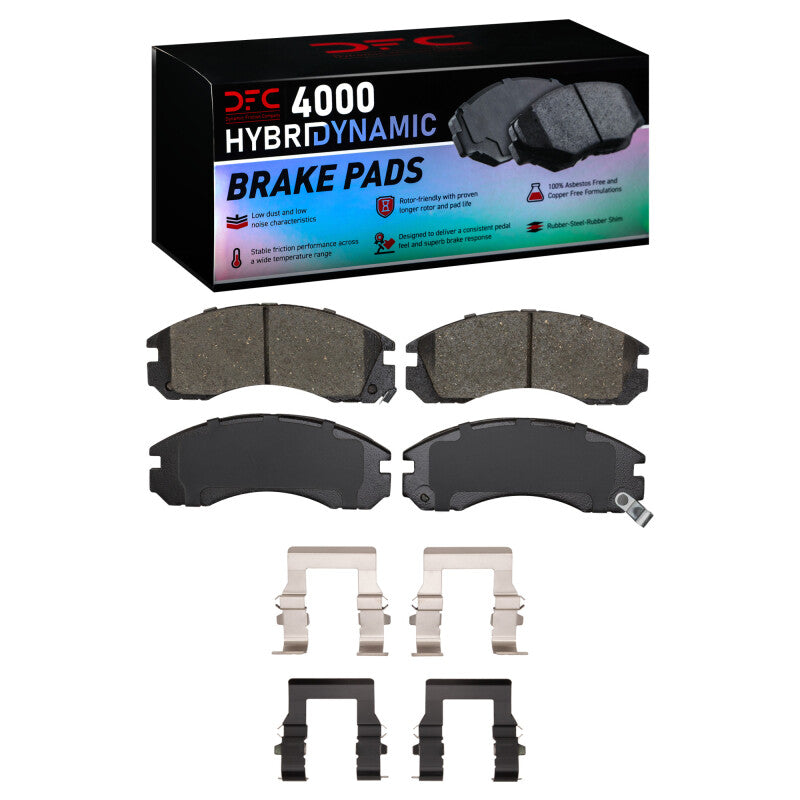 DFC DFC 4000 HybriDynamic Brake Pads Brakes, Rotors & Pads Brake Pads - OE main image