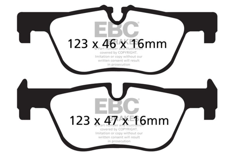 EBC Disc Brake Pad Set UD1613 Photo - Primary