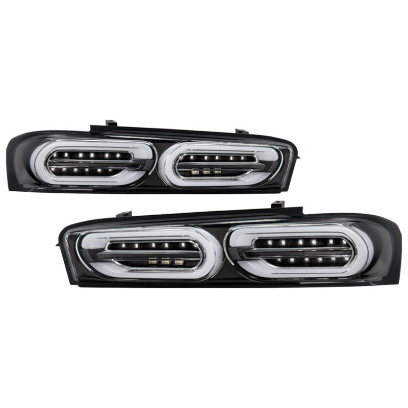 Spyder Chevy Camaro 16-18 (Do Not Fit Halogen Model) LED Tail Lights Black ALT-YD-CCAM16LED-SEQ-BK 5087232 5087232 Photo - Primary