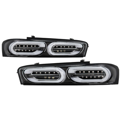 Spyder Chevy Camaro 16-18 (Do Not Fit Halogen Model) LED Tail Lights Black ALT-YD-CCAM16LED-SEQ-BK 5087232 5087232 Photo - Primary