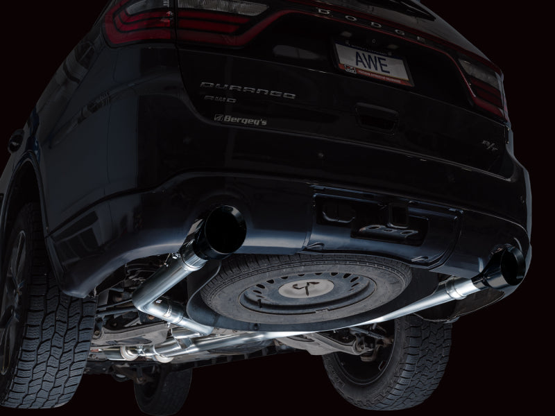 AWE Tuning 11-24 Dodge Durango 5.7L Track Edition Exhaust w/ Diamond Black Tips 3020-33575 3020-33575 Photo - Mounted