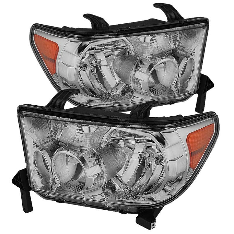 SPYDER Xtune Toyota Tundra 07-13 OEM Style Headlights Chrome HD-JH-TTU07-AM-C 5077110 5077110 Photo - Primary