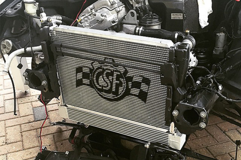 CSF 00-06 BMW M3 (E46) Race-Spec Dual-Pass Oil Cooler 8032 8032 Photo - Mounted