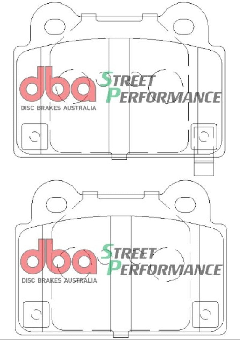 DBA 08-14 Mitsubishi EVO SP500 Rear Brake Pads DB2215SP DB2215SP Photo - out of package